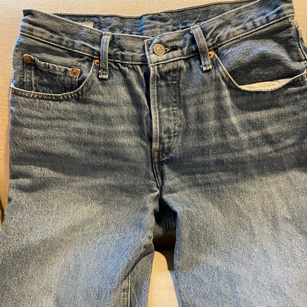 Levi's Blue Straight Jeans Timeless Style